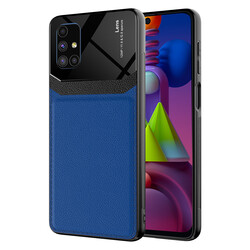 Galaxy M51 Case ​Zore Emiks Cover Navy blue