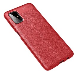 Galaxy M51 Case Zore Niss Silicon Cover Red
