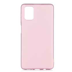Galaxy M51 Case Zore Premier Silicon Cover Rose Gold