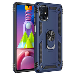 Galaxy M51 Case Zore Vega Cover Blue