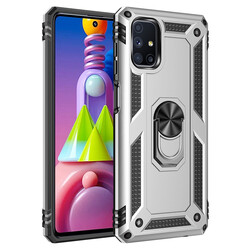 Galaxy M51 Case Zore Vega Cover Grey