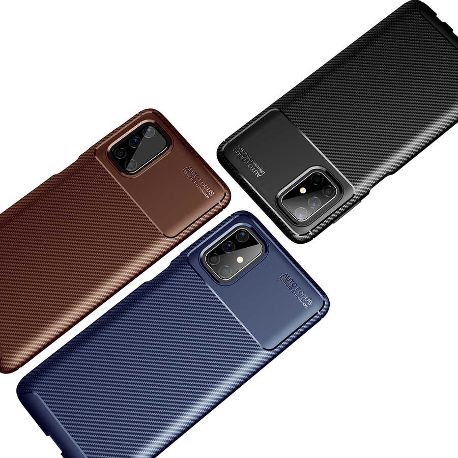 Galaxy M51 Kılıf Zore Negro Silikon Kapak - 5