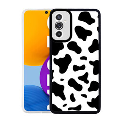Galaxy M52 Case Zore M-Fit Patterned Cover Cow No1