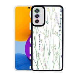Galaxy M52 Case Zore M-Fit Patterned Cover Flower No4