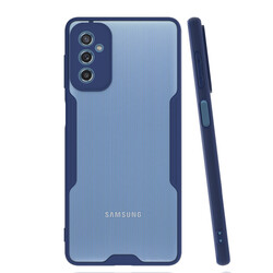 Galaxy M52 Case Zore Parfe Cover Navy blue