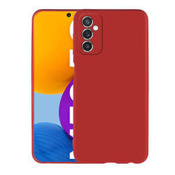 Galaxy M52 Case Zore Premier Silicon Cover Red
