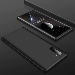 Galaxy Note 10 Kılıf Zore Ays Kapak Siyah