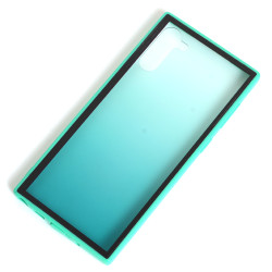 Galaxy Note 10 Kılıf Zore Estel Silikon Yeşil