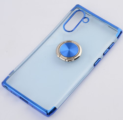 Galaxy Note 10 Kılıf Zore Gess Silikon Mavi