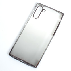 Galaxy Note 10 Kılıf Zore Moss Silikon Siyah