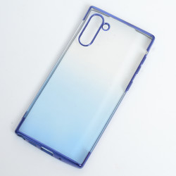 Galaxy Note 10 Kılıf Zore Moss Silikon Mavi