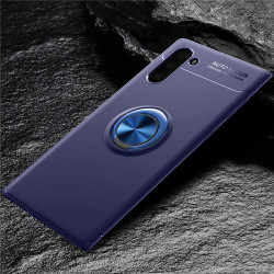 Galaxy Note 10 Kılıf Zore Ravel Silikon Kapak Mavi