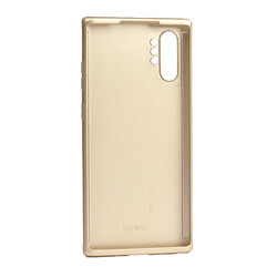 Galaxy Note 10 Plus Case Zore 360 3 Parçalı Rubber Cover Gold