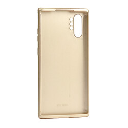 Galaxy Note 10 Plus Kılıf Zore 360 3 Parçalı Rubber Kapak Gold