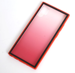 Galaxy Note 10 Plus Kılıf Zore Estel Silikon Kırmızı
