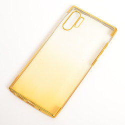 Galaxy Note 10 Plus Kılıf Zore Moss Silikon Gold