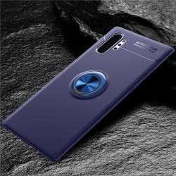Galaxy Note 10 Plus Kılıf Zore Ravel Silikon Kapak Mavi