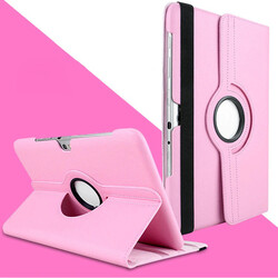 Galaxy Note 10.1 N8000 Zore Rotatable Stand Case Light Pink