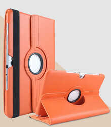 Galaxy Note 10.1 N8000 Zore Rotatable Stand Case Orange