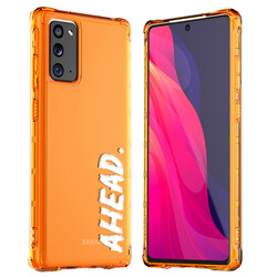 Galaxy Note 20 Case Araree Lettering Cover Orange