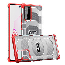 Galaxy Note 20 Case Wlons Mit Cover Red