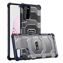 Galaxy Note 20 Case Wlons Mit Cover Navy blue