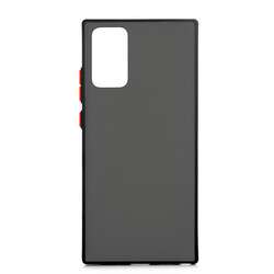Galaxy Note 20 Case Zore Fri Silicon Black
