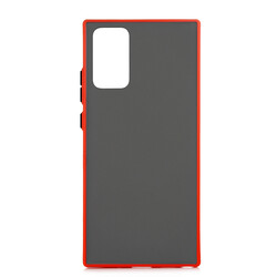 Galaxy Note 20 Case Zore Fri Silicon Red