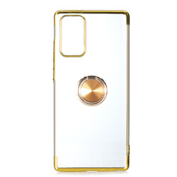 Galaxy Note 20 Case Zore Gess Silicon Gold