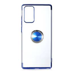 Galaxy Note 20 Case Zore Gess Silicon Blue