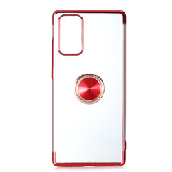 Galaxy Note 20 Case Zore Gess Silicon Red