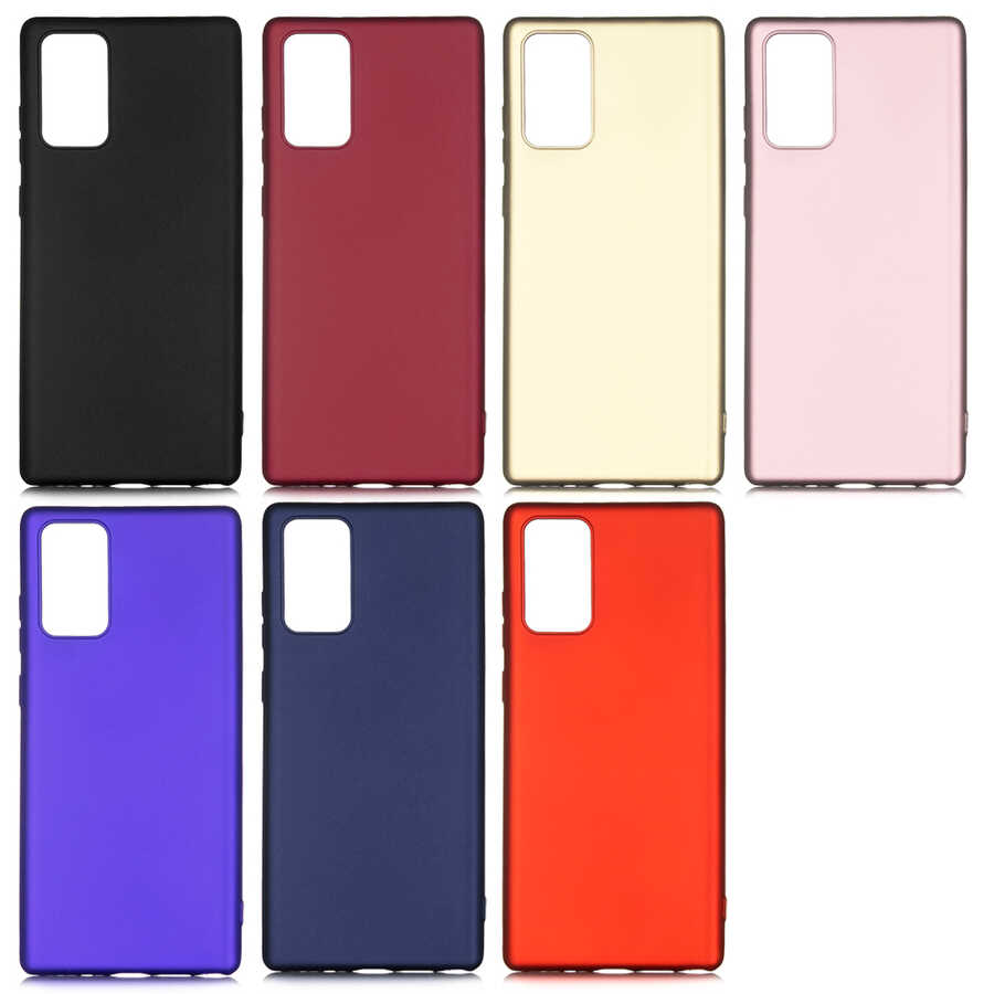 Galaxy Note 20 Case Zore Premier Silicon Cover - 2