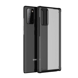 Galaxy Note 20 Case Zore Volks Cover Black