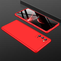 Galaxy Note 20 Kılıf Zore Ays Kapak Kırmızı