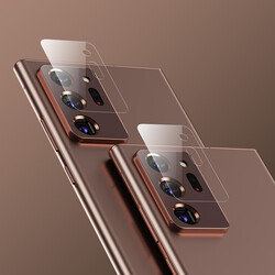 Galaxy Note 20 Ultra Benks KR Kamera Lens Koruyucu Cam Renksiz