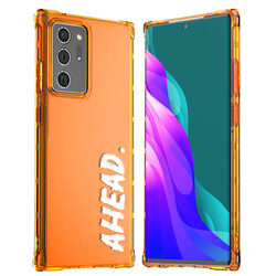 Galaxy Note 20 Ultra Case Araree Lettering Cover Orange