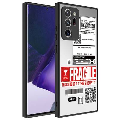 Galaxy Note 20 Ultra Case Mirror Patterned Camera Protected Glossy Zore Mirror Cover Fragile