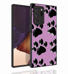 Galaxy Note 20 Ultra Case Patterned Camera Protected Glossy Zore Nora Cover NO3