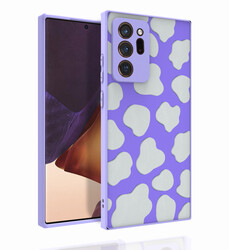 Galaxy Note 20 Ultra Case Patterned Camera Protected Glossy Zore Nora Cover NO6