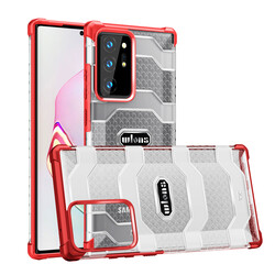 Galaxy Note 20 Ultra Case Wlons Mit Cover Red