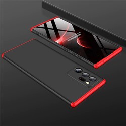 Galaxy Note 20 Ultra Case Zore Ays Cover Black-Red