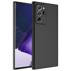 Galaxy Note 20 Ultra Case Zore Mara Lansman Cover Black