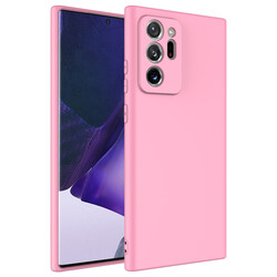 Galaxy Note 20 Ultra Case Zore Mara Lansman Cover Light Pink