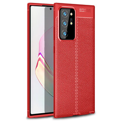 Galaxy Note 20 Ultra Case Zore Niss Silicon Cover Red