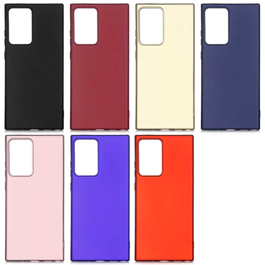 Galaxy Note 20 Ultra Case Zore Premier Silicon Cover - 2