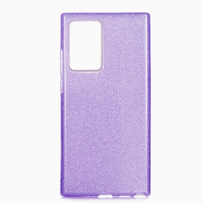 Galaxy Note 20 Ultra Case Zore Shining Silicon Purple