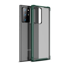 Galaxy Note 20 Ultra Case Zore Volks Cover Dark Green