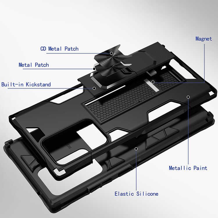 Galaxy Note 20 Ultra Case Zore Volve Cover - 4