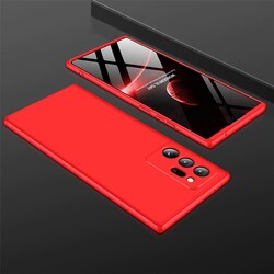 Galaxy Note 20 Ultra Kılıf Zore Ays Kapak Kırmızı