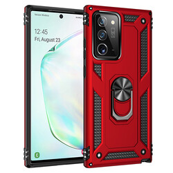 Galaxy Note 20 Ultra Kılıf Zore Vega Kapak Kırmızı